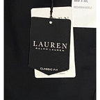 Lauren Ralph Lauren Men's 46x30 Classic Fit Suit Trouser Stretch Solid Black