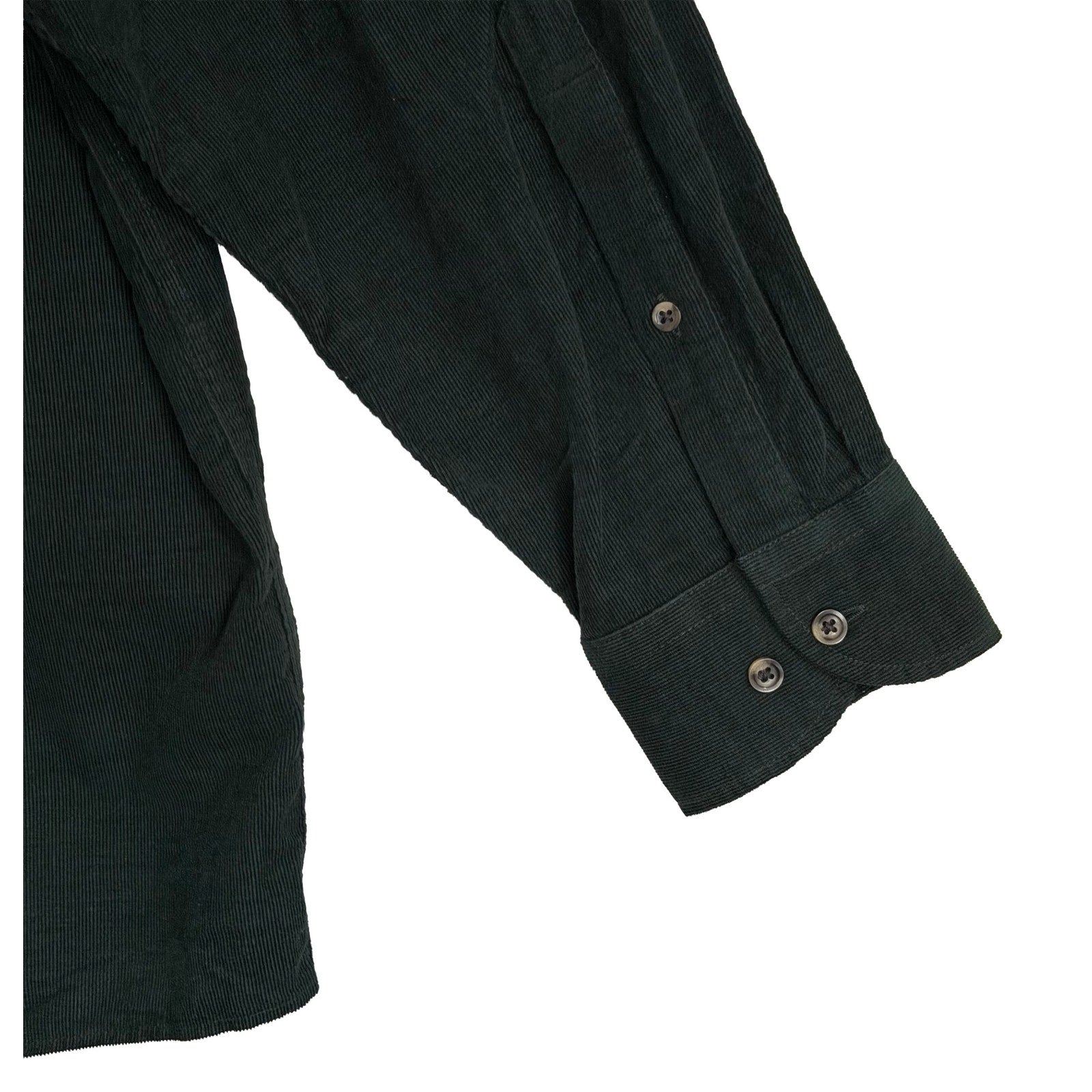 Peter Millar Cotton Cashmere Corduroy Sport Shirt Men's XXL Deep Verdant