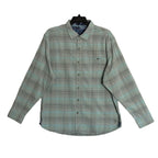 Tommy Bahama Casual Shirt Men's XL Coastline Cord Mesa Plaid Baby Fern
