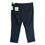 Perry Ellis Portfolio Pants Men's 42"x30" Dress Pants Modern Fit Indigo