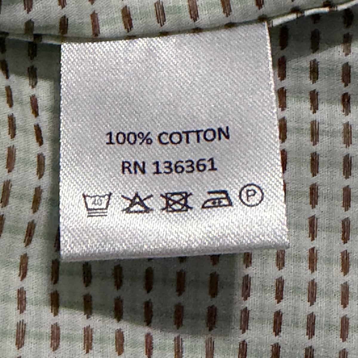 Quieti Casual Shirt Men's Large Short Sleeve Button-Down Cotton Green Check