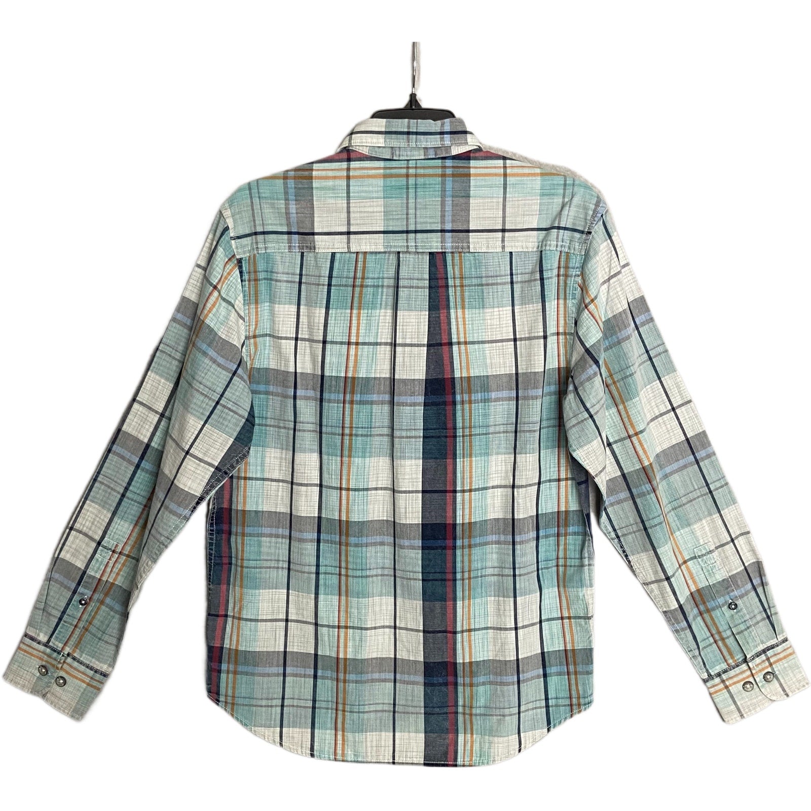 Tommy Bahama Casual Shirt Men's Small Long Sleeve Tortola Sunwash Check