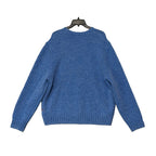 BDG Urban Outfitters Crew Neck Sweater Men's XL Fuzzy Long Sleeve Blue