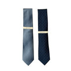 Perry Ellis Tie Lot of 2 Classic Width and Length Pearce Plaid & Hamlin Heat
