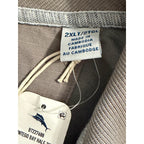Tommy Bahama Half-Zip Men's 2XLT Big & Tall Montego Bay Sweatshirt Shadow