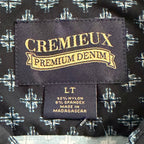 Daniel Cremieux Premium Denim Men's LT Long Sleeve Shirt Stretch Navy Blue