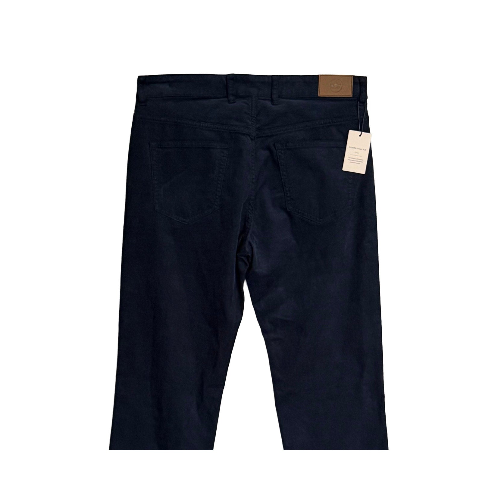 Peter Millar Corduroy Pants Men's 33"x33" Classic Fit 5-Pocket Dark Navy
