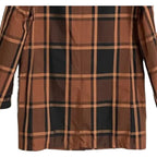 Lauren Ralph Lauren Men's 38 Short Raincoat Stanza Brown Check