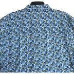 Tommy Bahama Shirt Men's 3XLT Big & Tall Bahama Coast Chico Palms Blue