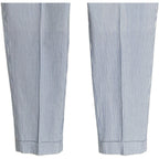 Polo Ralph Lauren Pants Men's 38x30 Seersucker Dress Pants Blue & White