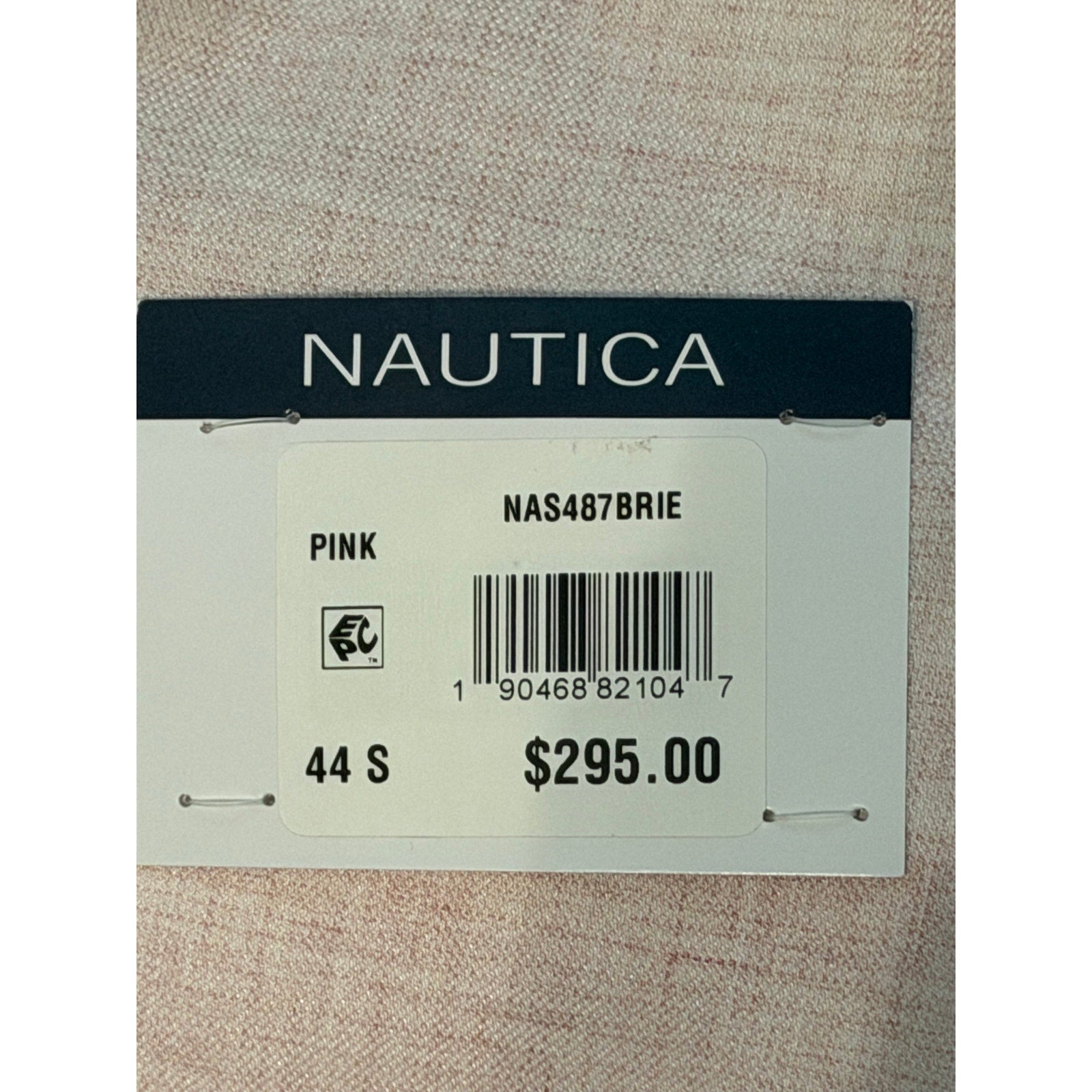 Nautica Sport Coat Men's 44 Short Modern Fit Active Stretch Light Pink