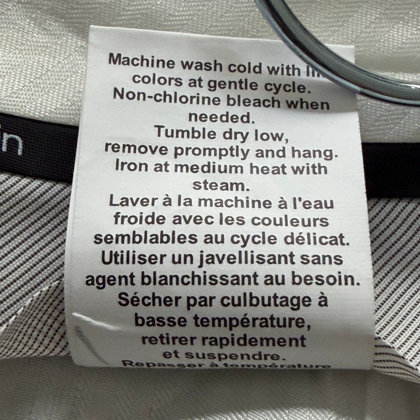 Calvin Klein Dress Pant Men's 34"x32" Slim Fit Jace Flat Front Stretch Taupe