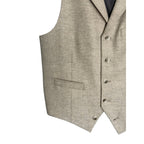 Daniel Cremieux Suit Vest Men's Medium Mt. Lussari Collection Wool Blend Tan