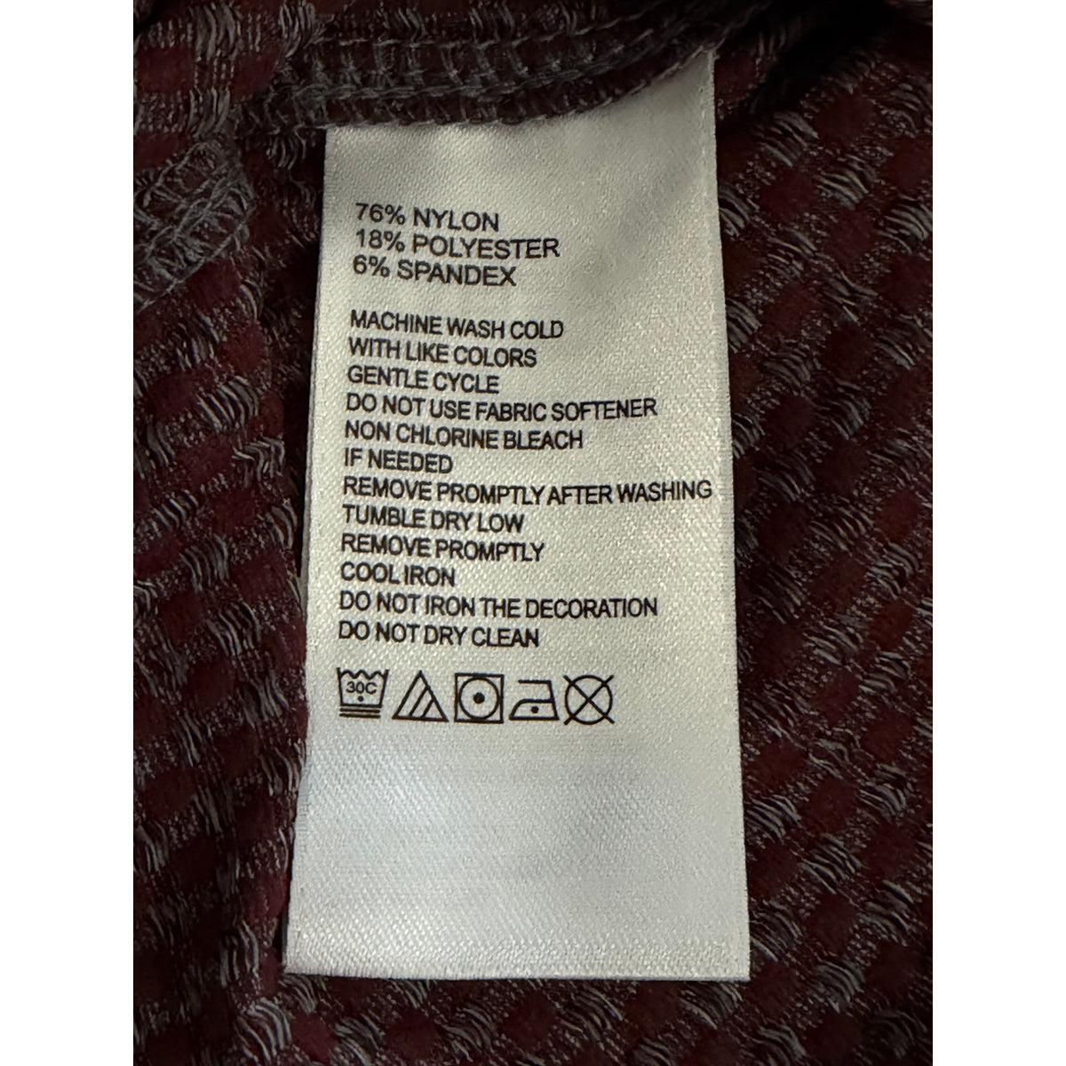 Tommy Bahama Shirt Men's XL "San Sebastian Check" Shirt Pinot Noir