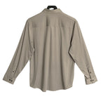 Alfani Alfatech Dress Shirt Men's XL Long Sleeve Button-Up Nylon Stretch