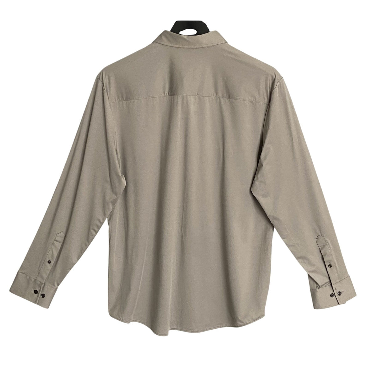 Alfani Alfatech Dress Shirt Men's XL Long Sleeve Button-Up Nylon Stretch