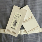 Roundtree & Yorke Shirt Big & Tall Men's 18.5 36/37 Dress Shirt Navy Blue