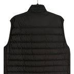 Roundtree & Yorke Down Vest Men's Large Full Zip Packable Pockets Black