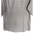 Boss Dress Shirt Men's Small 15-32/33 Sharp Fit Stretch Red & Black Plaid