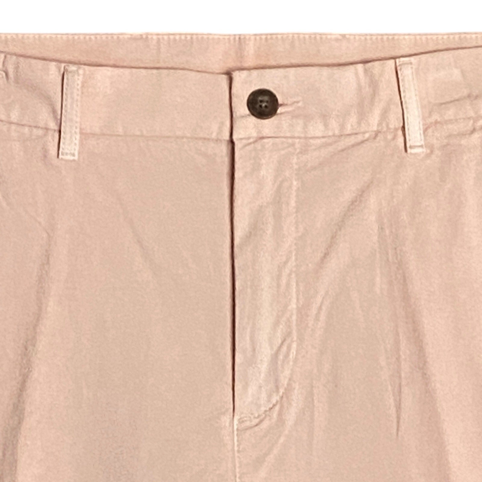 Roundtree & Yorke Shorts Caribbean Men's 36 x 9 Flat Front Stretch Peach