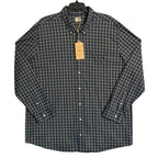 Faherty Coastline Knit Shirt Men's 3XLT Big & Tall Supima Cotton Twilight Check