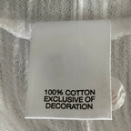 Daniel Cremieux Polo Shirt Men's XL Short Sleeve Polo Shirt White Stripe