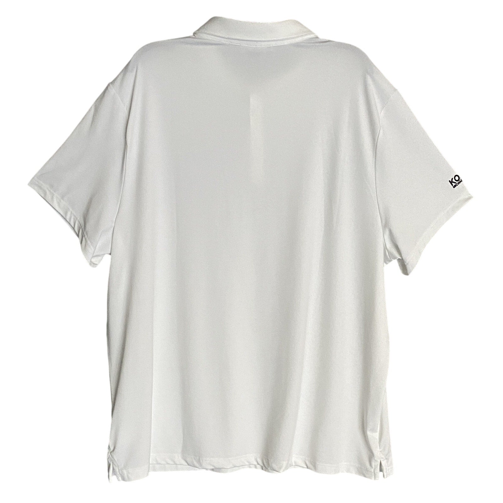 Michael Kors Polo Shirt Men's XXL Short Sleeve Wicking UV Solid White