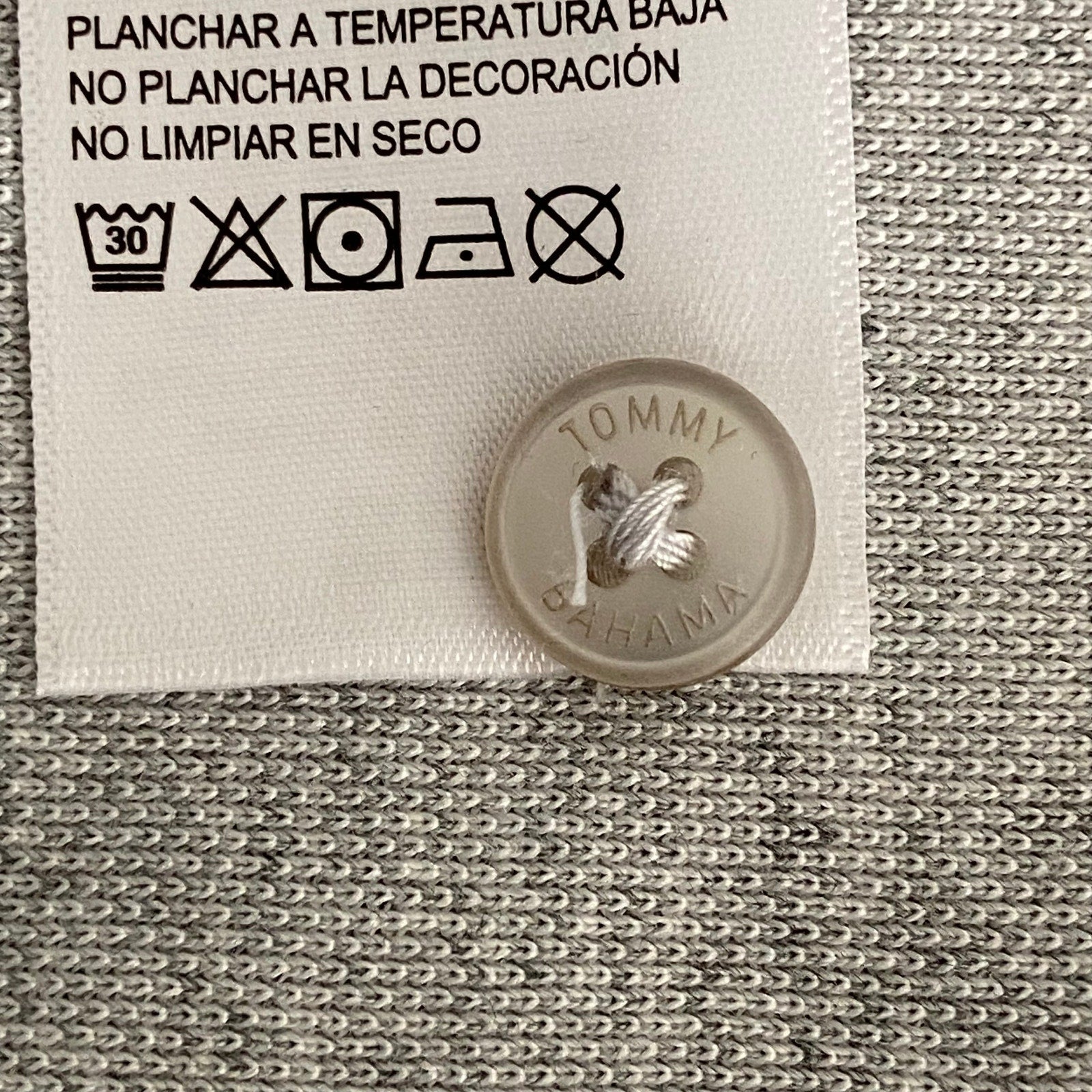 Tommy Bahama Polo Shirt Men's XL Island Zone Pima Cotton Gray Heather