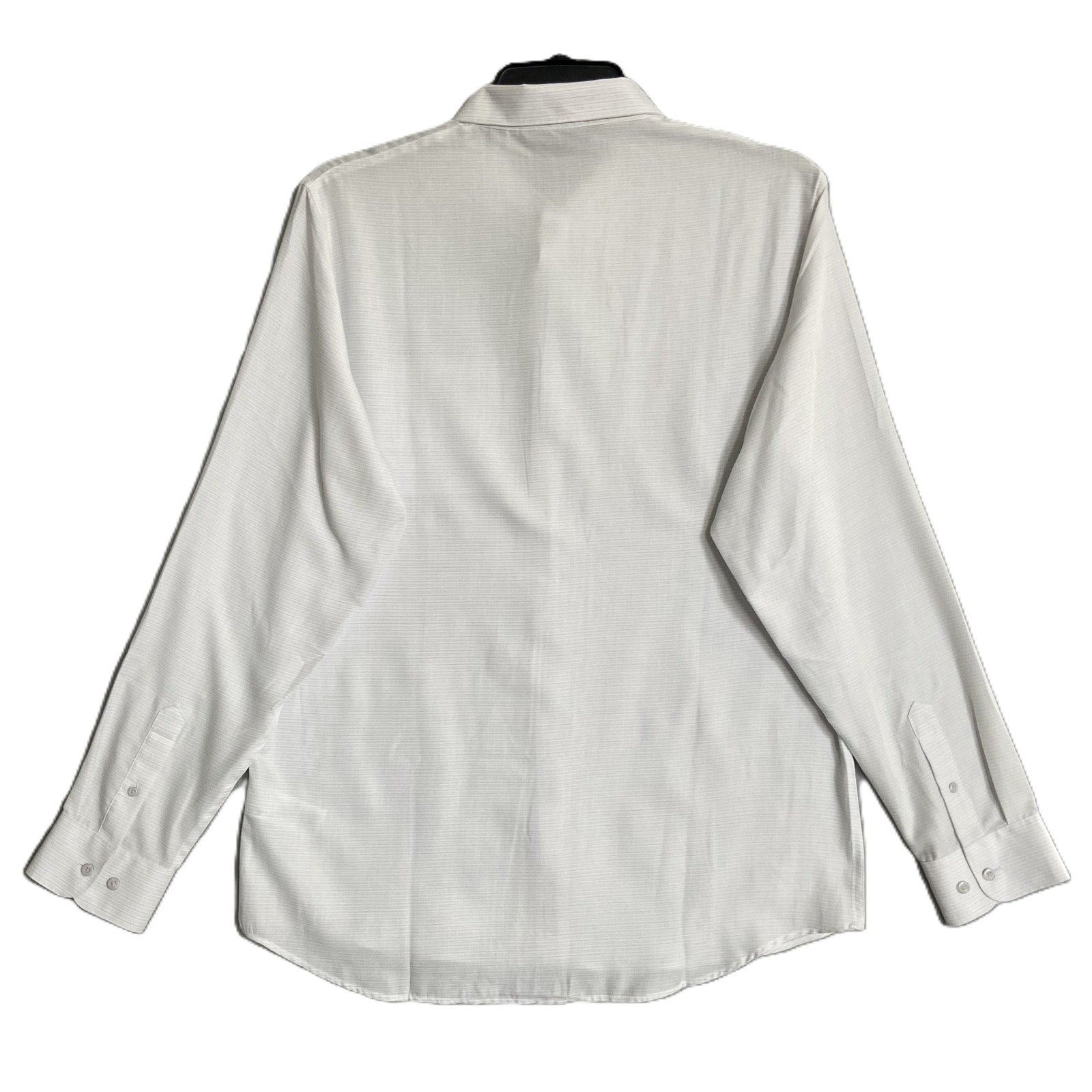 Travis Mathew Shirt Men's Large "Little Leary" Long Sleeve White Stripe