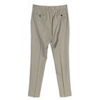 Armani Exchange Dress Pant Men's 32W Flat Front Raw Hem Stretch Wool Taupe