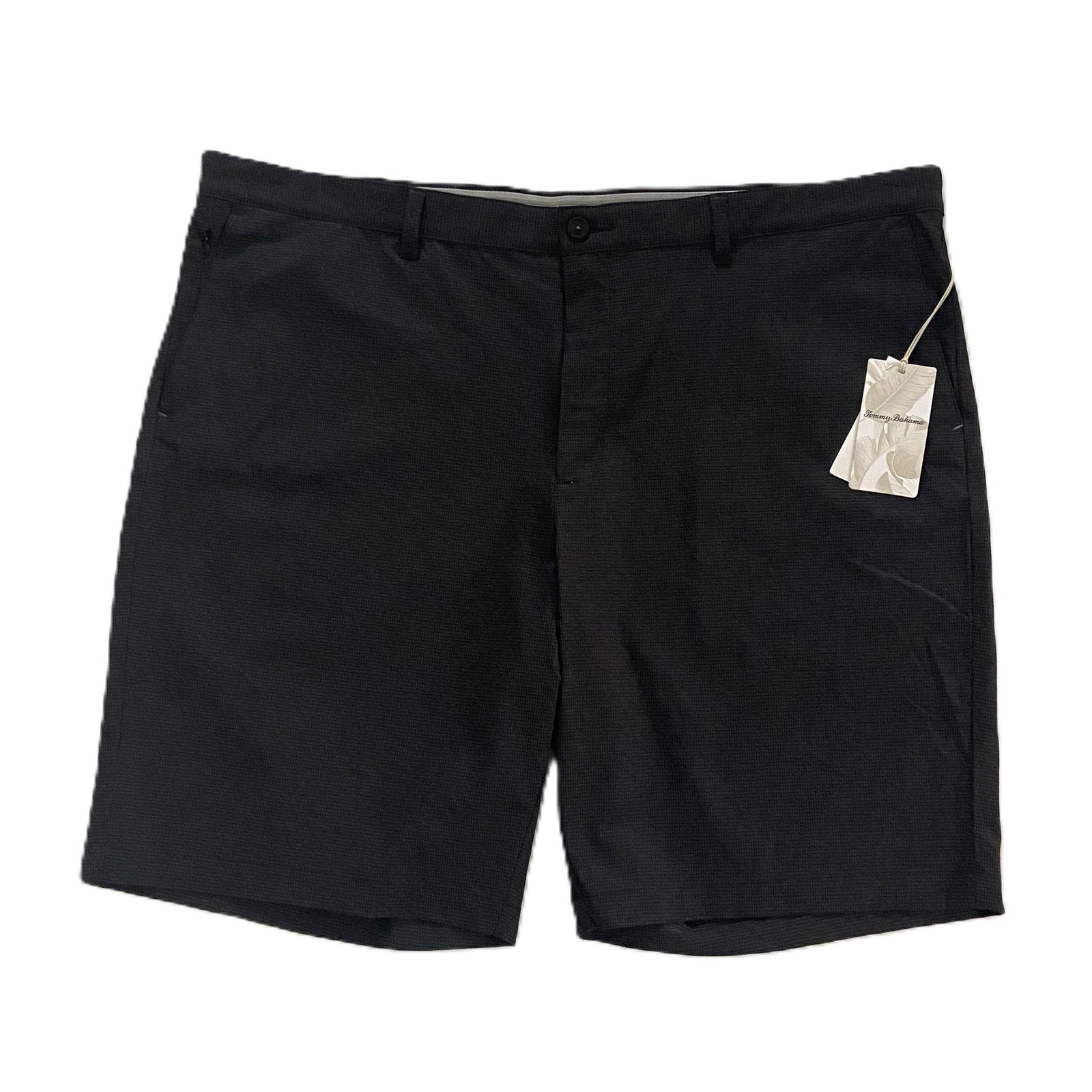 Tommy Bahama Men's 46RG x 10 "Chip Shot Short" Black 5-Pocket Stretch NEW
