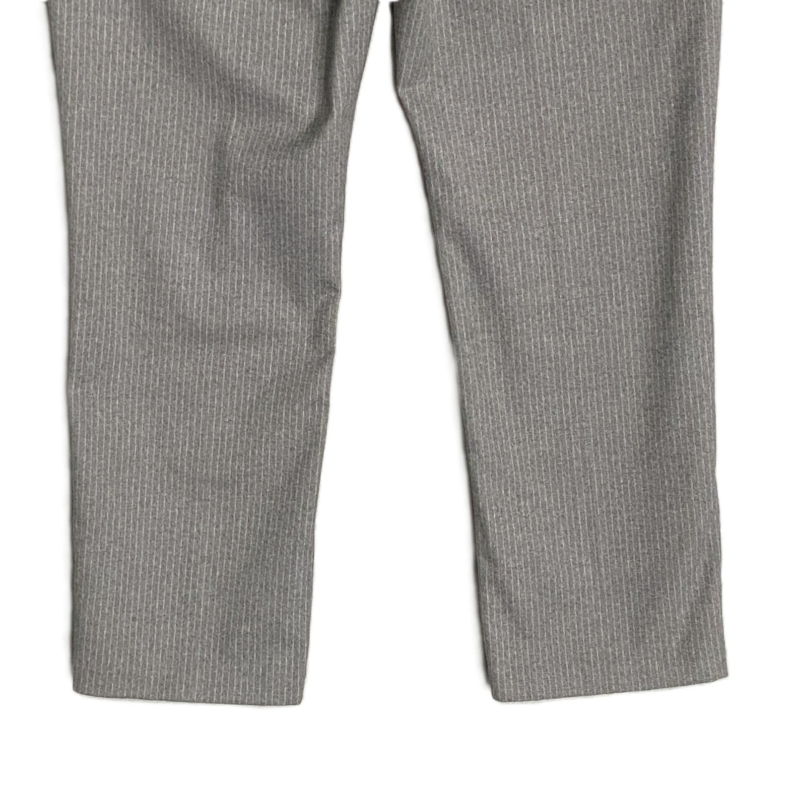 Daniel Cremieux Signature Men's 36x30 Mount Lussari Flannel Dress Pant Grey
