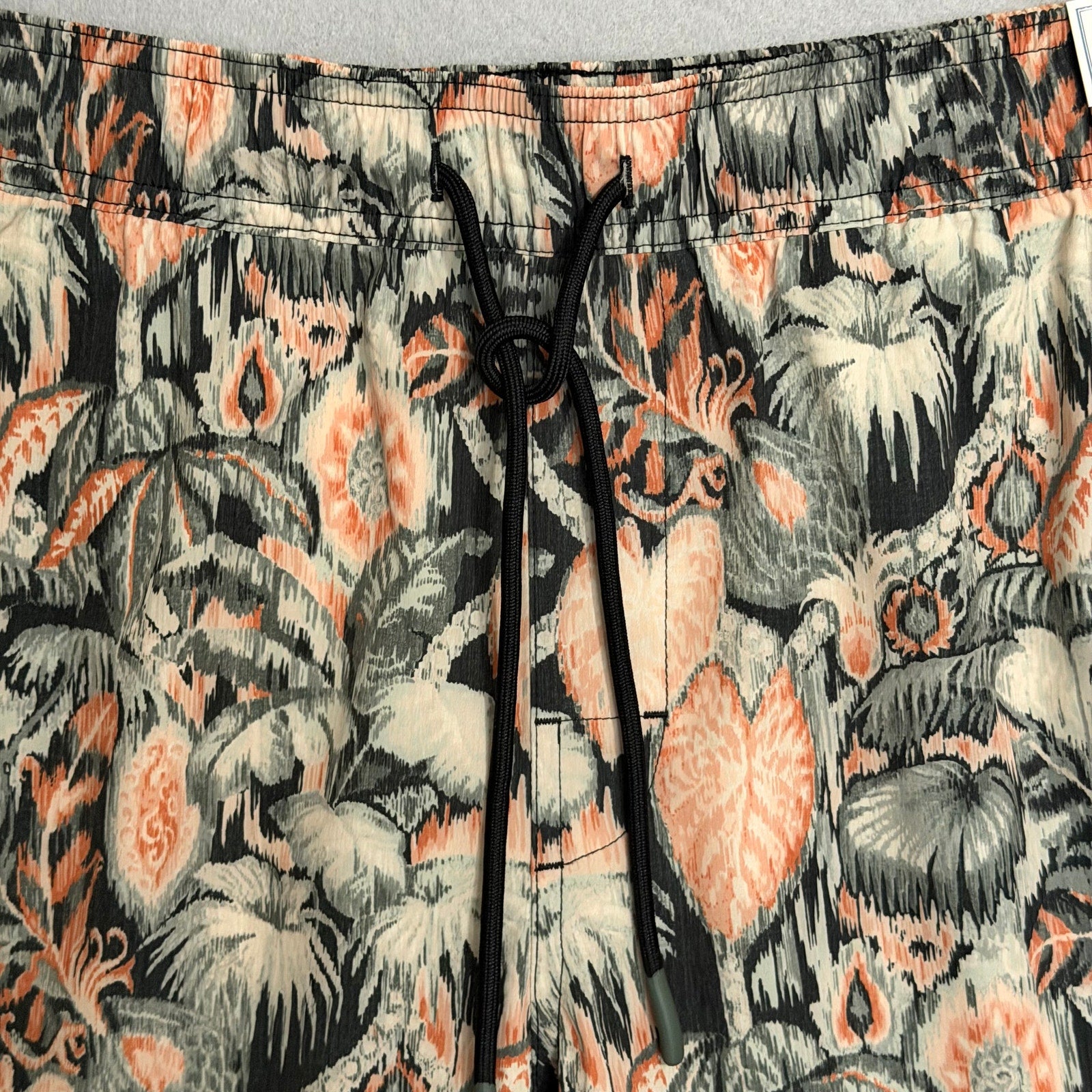 ROWM Swim Trunks Men's Medium Elastic Drawstring Waist Pockets Lined