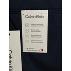Calvin Klein Dress Pant Men's 34"x34" Slim Fit Flat Front Stretch Navy Blue