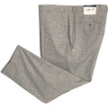 Nautica Ceylon Dress Pant Men's 46x30 Flat Front Active Stretch Light Grey