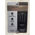 Alfani Dress Shirt Alfatech Men's Small 14-14.5 32/33 Long Slv Button Up Tan