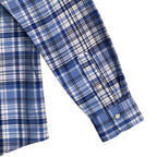 Polo Ralph Lauren Shirt Men's Large Classic Fit Long Sleeve Blue Plaid