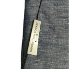 Perry Ellis Portfolio Pants Men's 40"x32" Modern Fit Linen Blend Blueprint