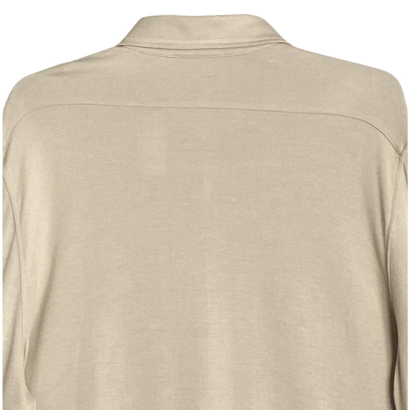 Daniel Cremieux Polo Shirt Signature Collection Men's XXL Long Sleeve Beige