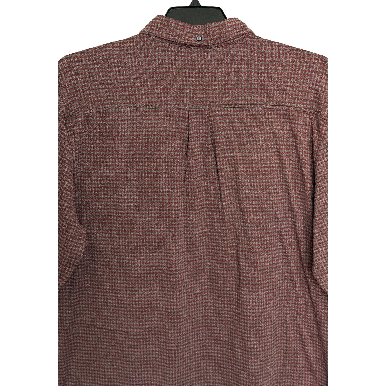 Tommy Bahama Shirt Men's XL "San Sebastian Check" Shirt Pinot Noir