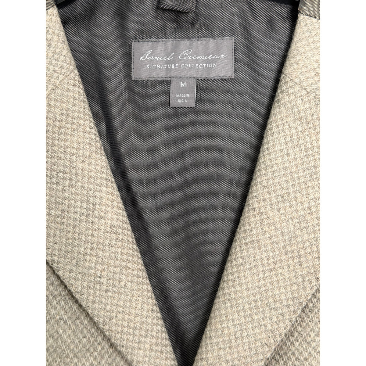 Daniel Cremieux Suit Vest Men's Medium Mt. Lussari Collection Wool Blend Tan