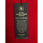 Hart Schaffner Marx Sweater Vest Men's 2XT Big & Tall Wool Red