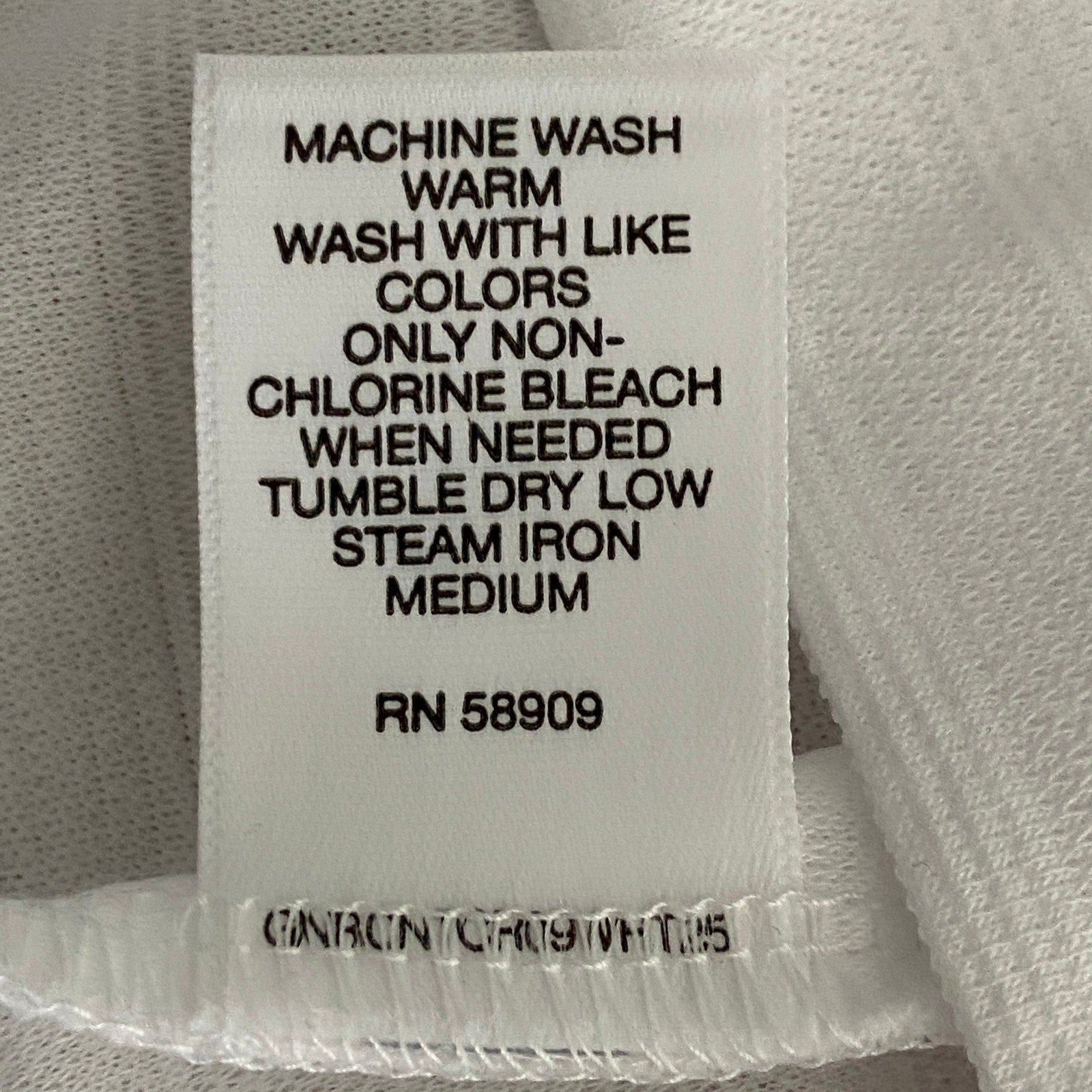 Daniel Cremieux Polo Shirt 38 Men's Medium Supima Cotton Shirt White Stripe