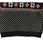 Polo Ralph Lauren Men's XXL Snowflake Cotton Cashmere Sweater Black