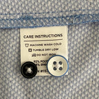 Mizzen+Main Shirt Men's XXL Halyard Trim Fit No Tuck Short Slv Blue Dot Geo