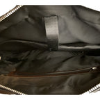 Alfani Messenger Bag Adjustable Cross Body Strap Faux Leather Brown