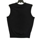 Daniel Cremieux Sweater Vest Men's Large Supima Cotton Cashmere Navy