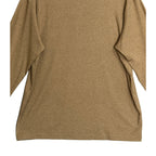 Daniel Cremieux Mock Neck Shirt Signature Solid Interlock Men's XL Brown