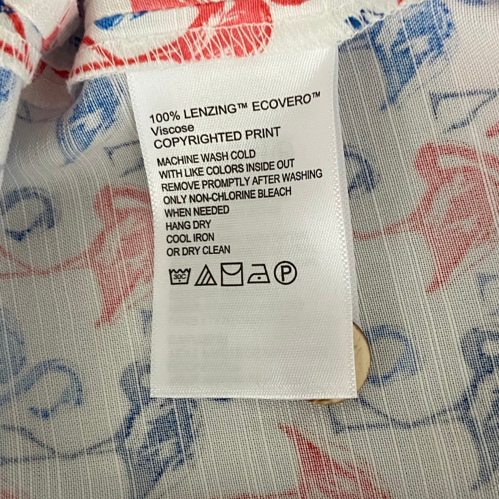 Tommy Bahama Shirt "The Veracruz Cay Flamingo Mingle" Men's Large White