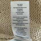 Faherty Heirloom Cotton Sweater Men's 2XLT Organic Cotton Crew Neck Bone